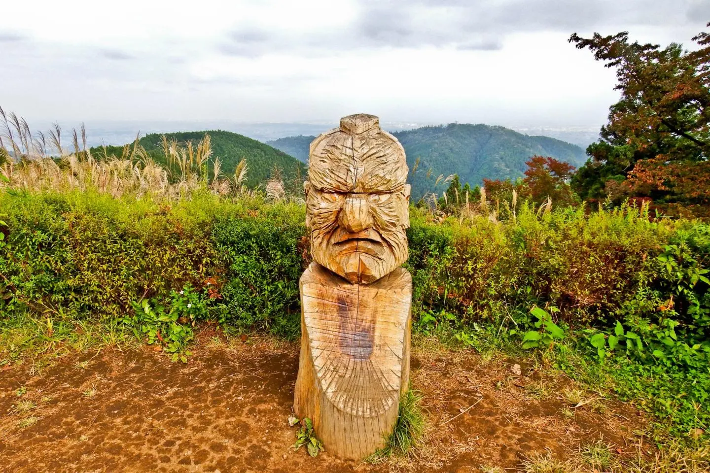 Hiking Mount Takao to Lake Sagami