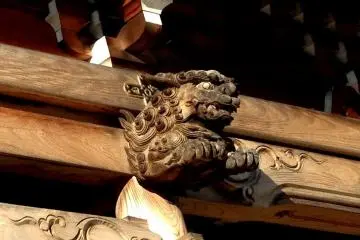 <p>Another carved beast</p>