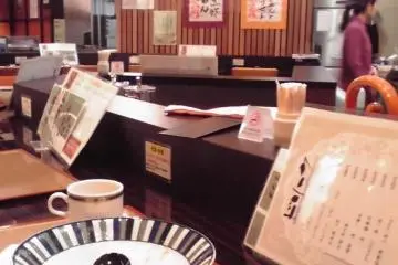 Relaxing restaurant interior