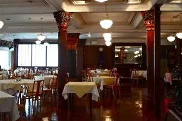 The main dining room.