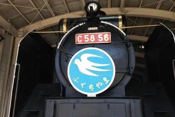 <p>Come face to face with a C58 series train.</p>