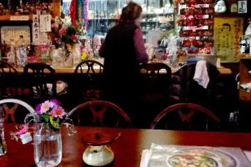 <p>Interior of Aroma restaurant</p>