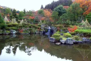<p>Un superbe jardin japonais et son &eacute;tang</p>