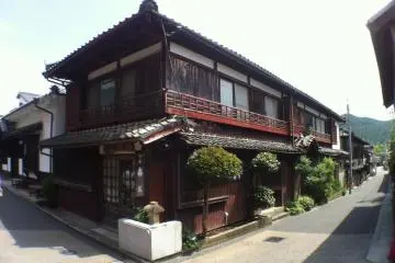 A picturesque corner building