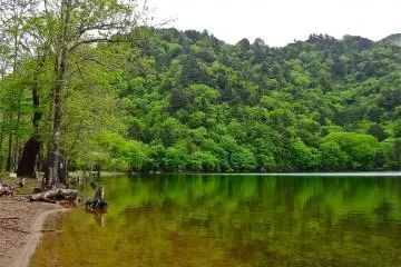 It is a lake of silence.