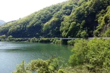 <p>Stunning scenery on the way from Kyoto to Pizza Kajikarno Miyama</p>