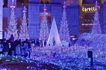 <p>It&rsquo;s very easy to lose yourself in this sea of spectacular lights and music</p>