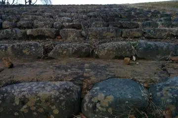 <p>Close up of the stairs</p>
