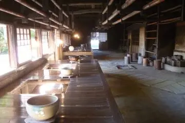 <p>Hamada's&nbsp;studio</p>