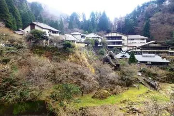 Bathing at Tarutama Onsen
