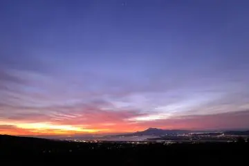 <p>It's amazing how the light changes the sky</p>