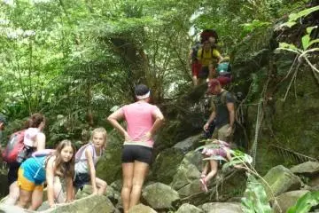 Little bit of climbing involved