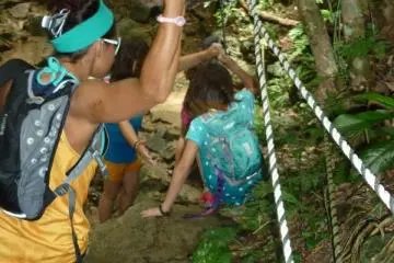 Trickier part of the trek