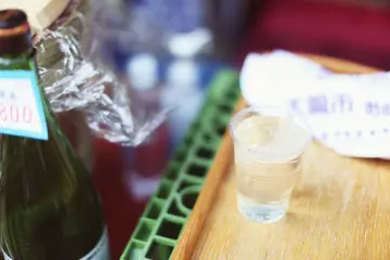 House-brewed sake is just one of the many delicious locally crafted goods to taste along the&nbsp;Yanaka Ginza&nbsp;Shopping Street.