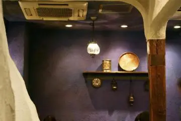 High-ceiling and arched pillars enhancing the look
