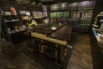 <p>4F: The largest concert xylophone I have ever laid my eyes upon.</p>