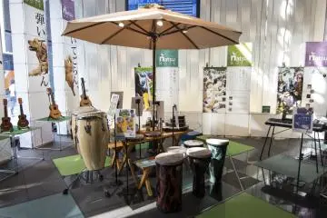 <p>1F: The portal. Whilst it sometimes doubles as a performance venue, today it is a promotional hall for these</p>