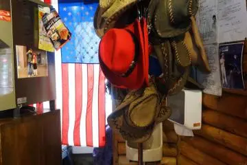 <p>The Western theme is prevalent throughout the eatery</p>