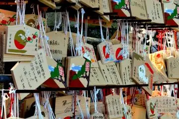<p>Ema boards with wishes (or do I mean prayers?)</p>