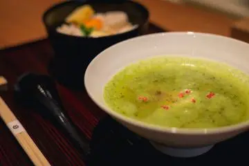 <p>The romanesco broccoli surinagashi was a wonderful mixture of texture and taste.</p>