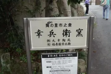 Sign leading to the Museum