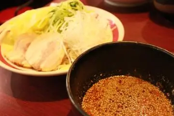 <p>The must-try spicy tsukemen</p>