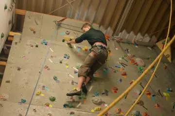 <p>Finishing a &nbsp;route.</p>