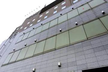 사쿠라에 있는 하라다 호텔 올려다 보기