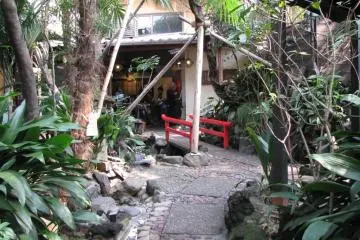 <p>ลานของเรียวกัง คังเกะซุ</p>