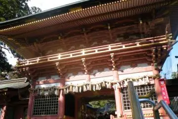 <p>The main sanctuary lies beyond this Zuishinmon (gate).</p>