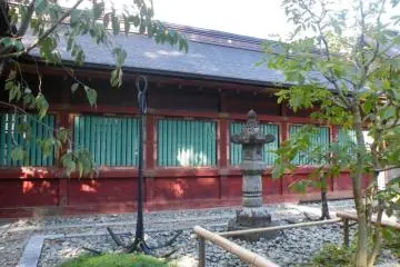 <p>One of the sanctuaries with an anchor in</p>