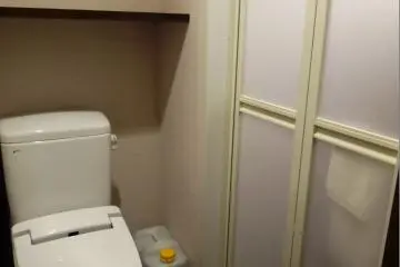 The bathrooms are adequate but the shower is stocked with high-quality bath products