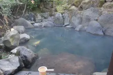 Le Rotemburo du Ryokan Yamabiko