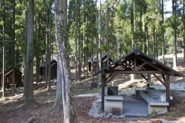 <p>A simple washing and cooking area</p>