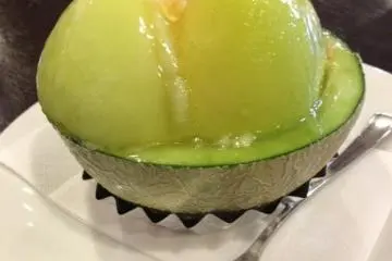 A summer favorite, melon cake...