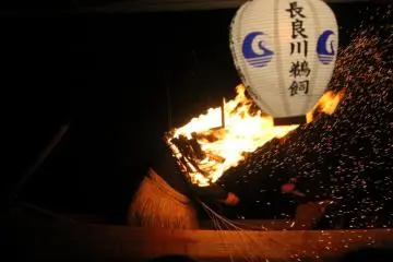 He looks like as if he is on fire.