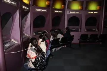 People listening to a constellation commentary