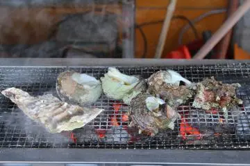 Grilling outside