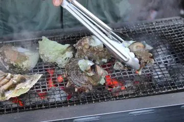 Grilling outside