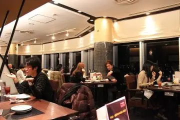 <p>The smoking section</p>