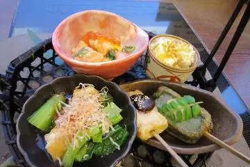 <p>Kyoto's Obanzai set (side dishes that accompany rice)</p>