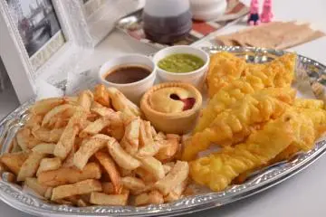 Fish and Chips at "Malins"
