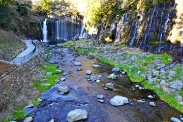 <p>Another incredible view while standing in the center of Takimi&nbsp;Bridge</p>