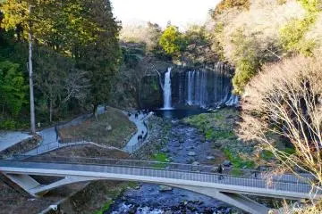 <p>A view from halfway up the 100-step staircase</p>