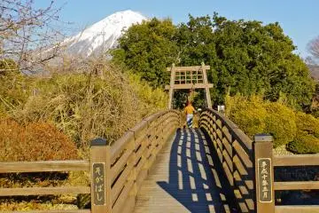 <p>Soga Bridge runs across the Shibakawa River, just before Otodome&nbsp;Falls.</p>