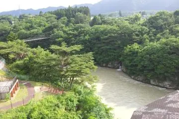 View from our 4th-floor room's balcony