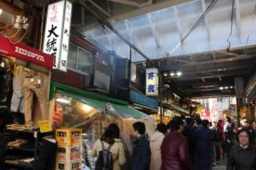 <p>When your ready to sit down for a bit head under the tunnel and try this place, daitouryou (President)</p>