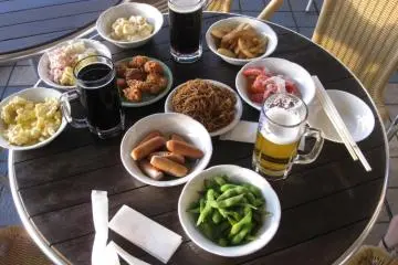 Food on the table