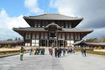 <p>Pintu masuk&nbsp;Todaiji</p>