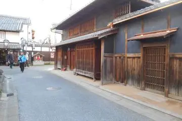 <p>Rumah tradisional di distrik&nbsp;Naramachi</p>